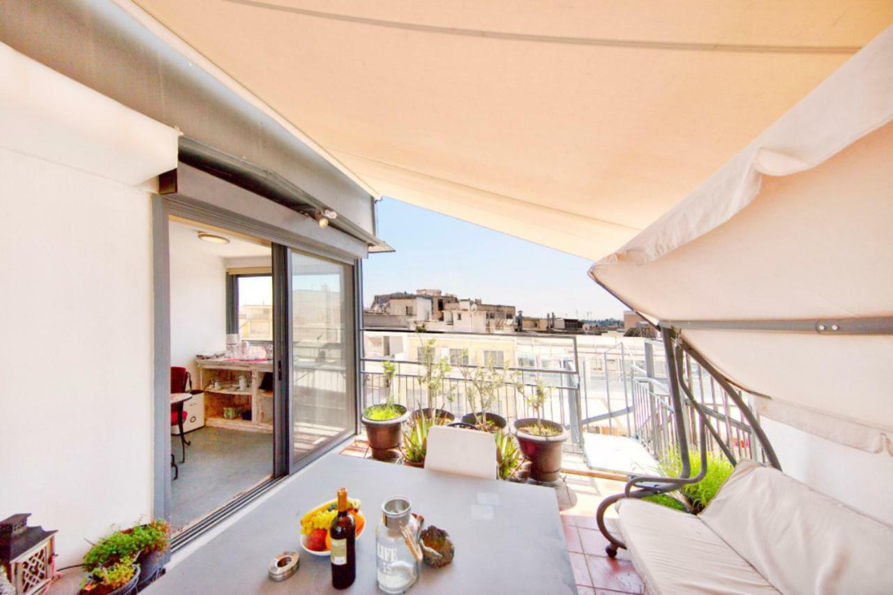Topfloor Stylish Apartment With Acropolis View! Athen Exterior foto